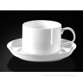pure white qualified cups and plates set